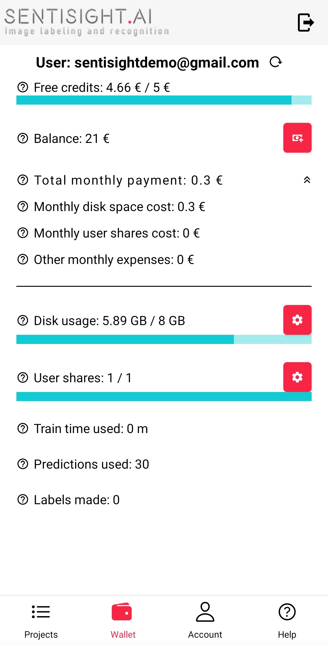 SentiSight.ai Mobile APP