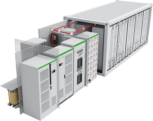 Containerized battery energy storage system (bess)